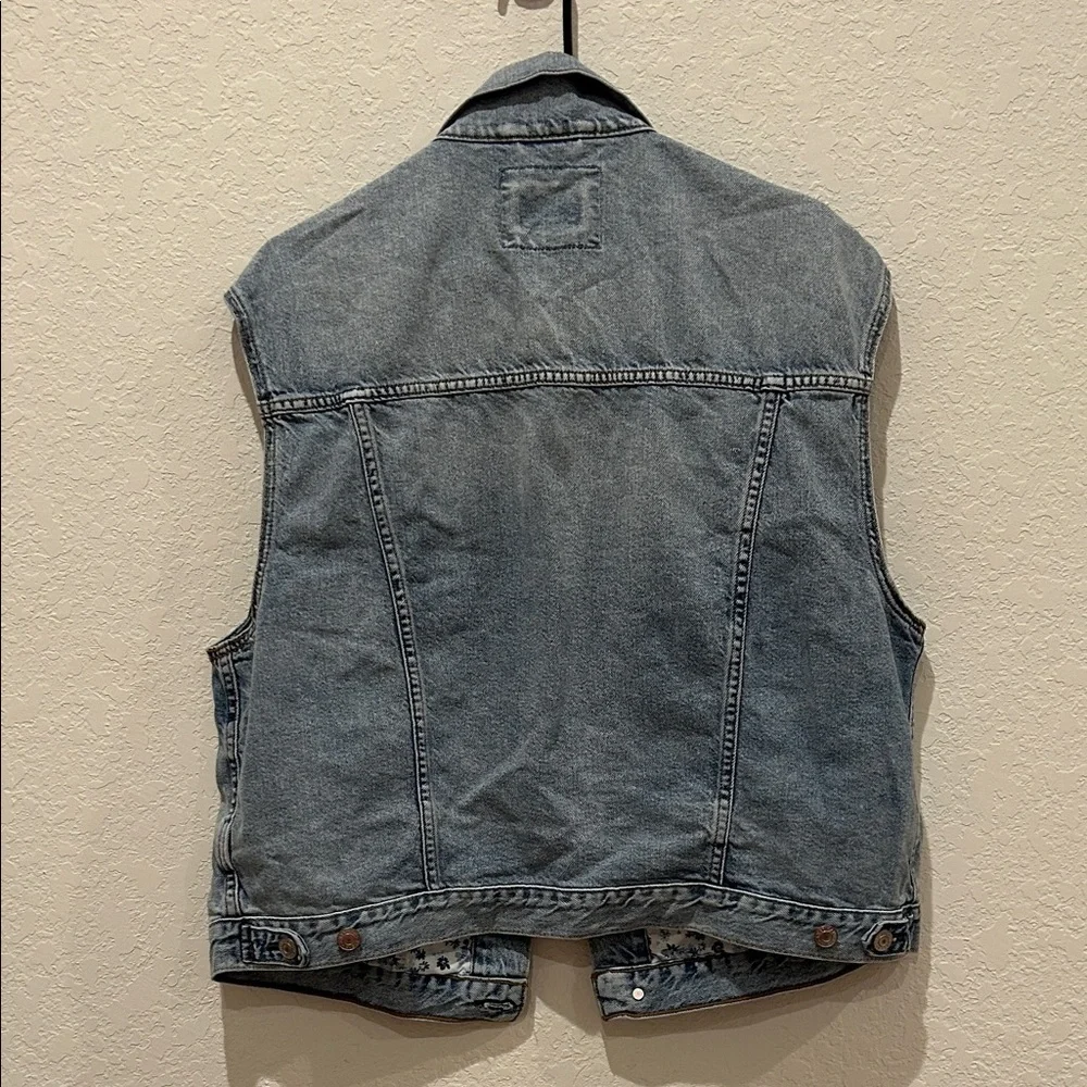 American Eagle Outfitters Denim Vest - Picture 7 of 9